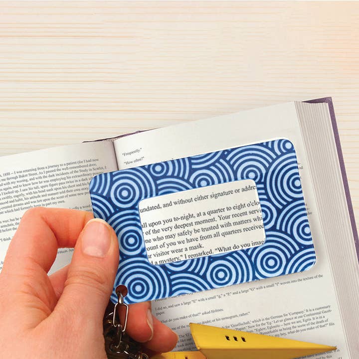 Kikkerland Design Inc - Wholesale Retailer Display - Accessories - Wallet Size Magnifier 20151