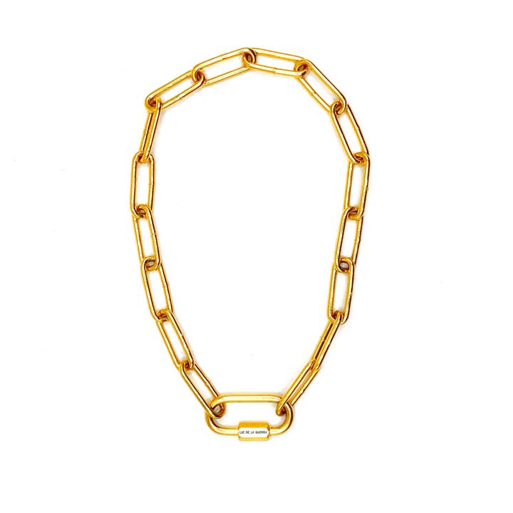 LUZ DE LA QUERRA - Wholesale Link & Chain Necklace - 24k gold-plated eternal necklace1