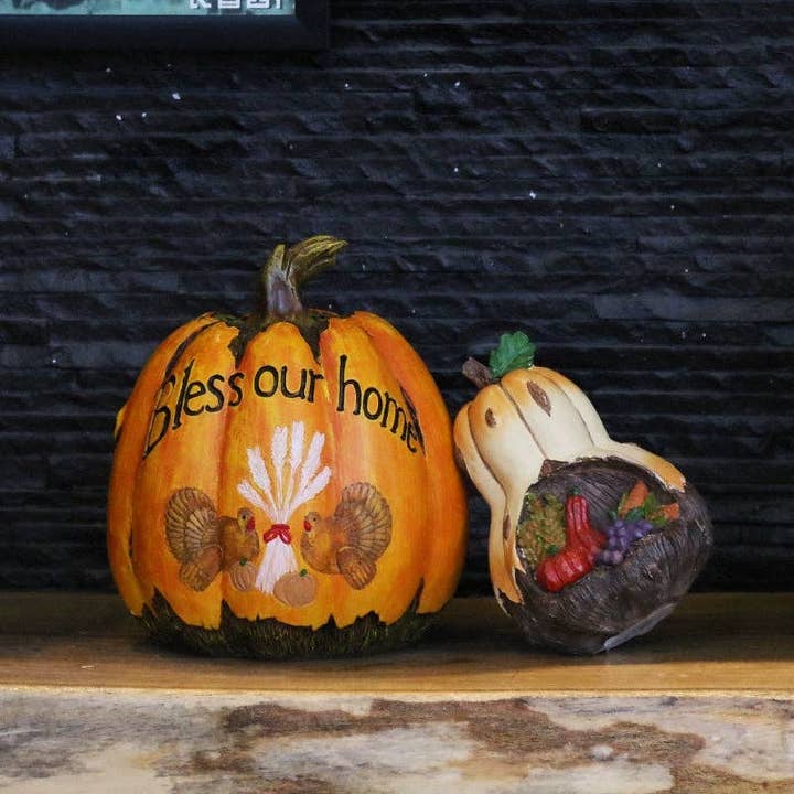 Lumbee Trade – Großhandel Gartendeko/-schmuck – Künstliche Kürbispflanze für Gartendekorationen1