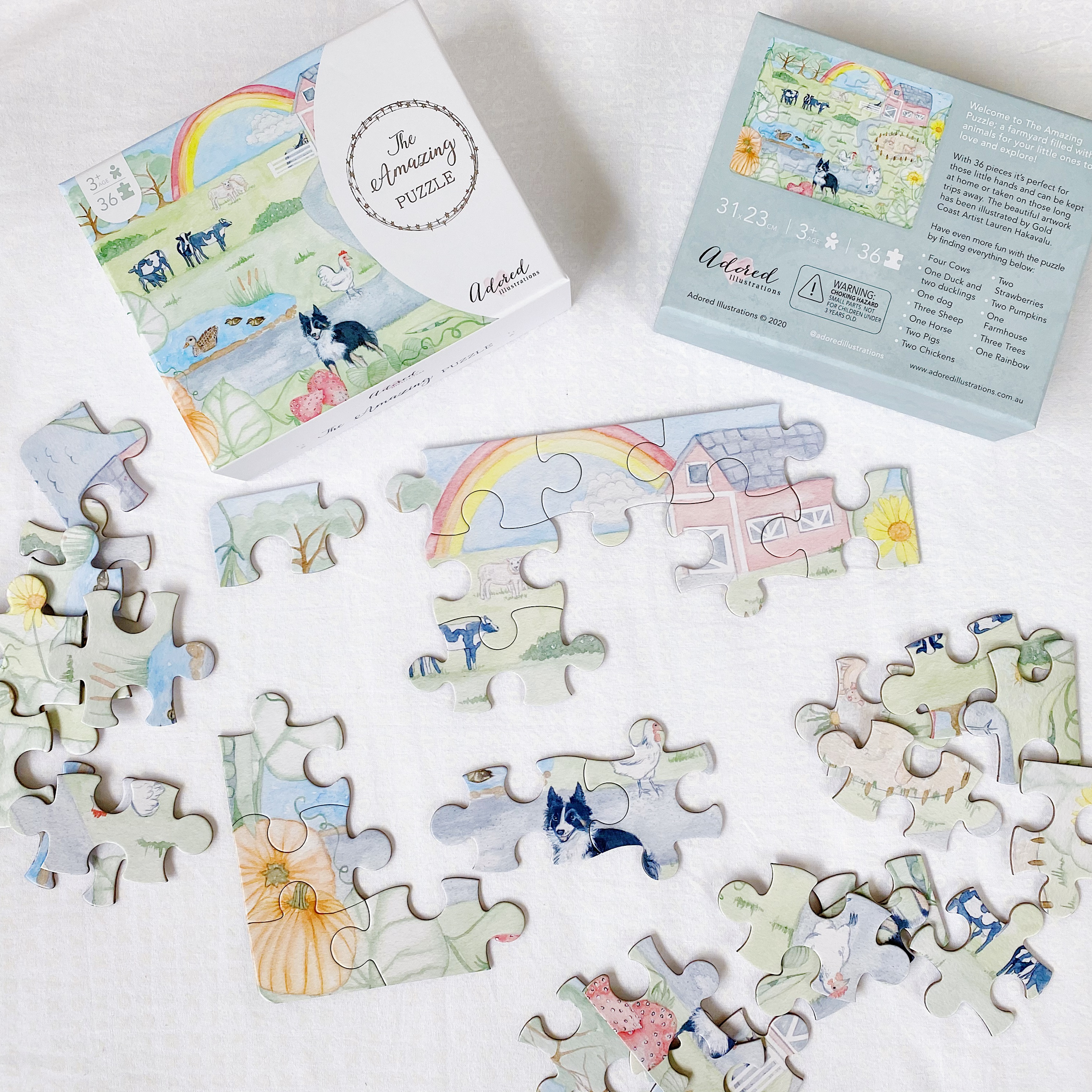 Adored Illustrations - Wholesale Puzzle – Child - The Amazing Puzzle5