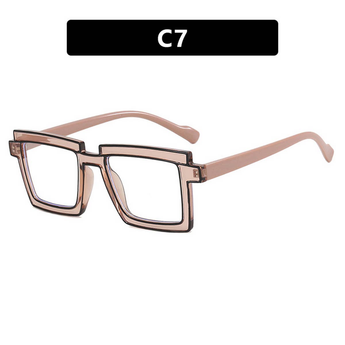 ACCITY - Wholesale Eyeglasses - Women's - SIMPLE TWO-DIMENSIONAL ANTI-BLUE LIGHT GLASSES_CWASG03276