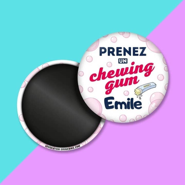 Génération Souvenirs - Wholesale Magnet - Magnet - Grab a piece of chewing gum Emile0