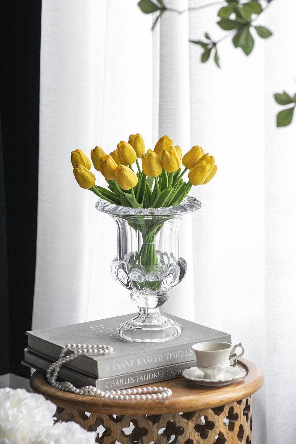 A&B Home Group Inc. - Wholesale Vase - D8x10" Omari Crystal Urn Vase - Large7