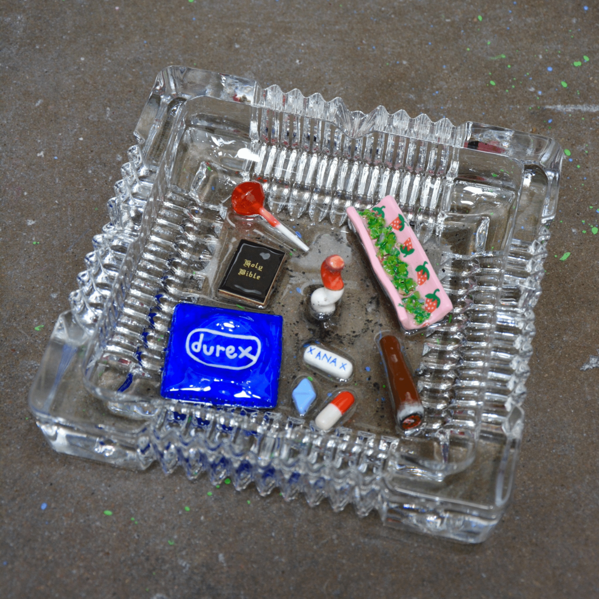 House of Savage - Venta al por mayor Artículo decorativo de mesa - PERDÓNAME PADRE, PORQUE HE PECADO CENICERO7