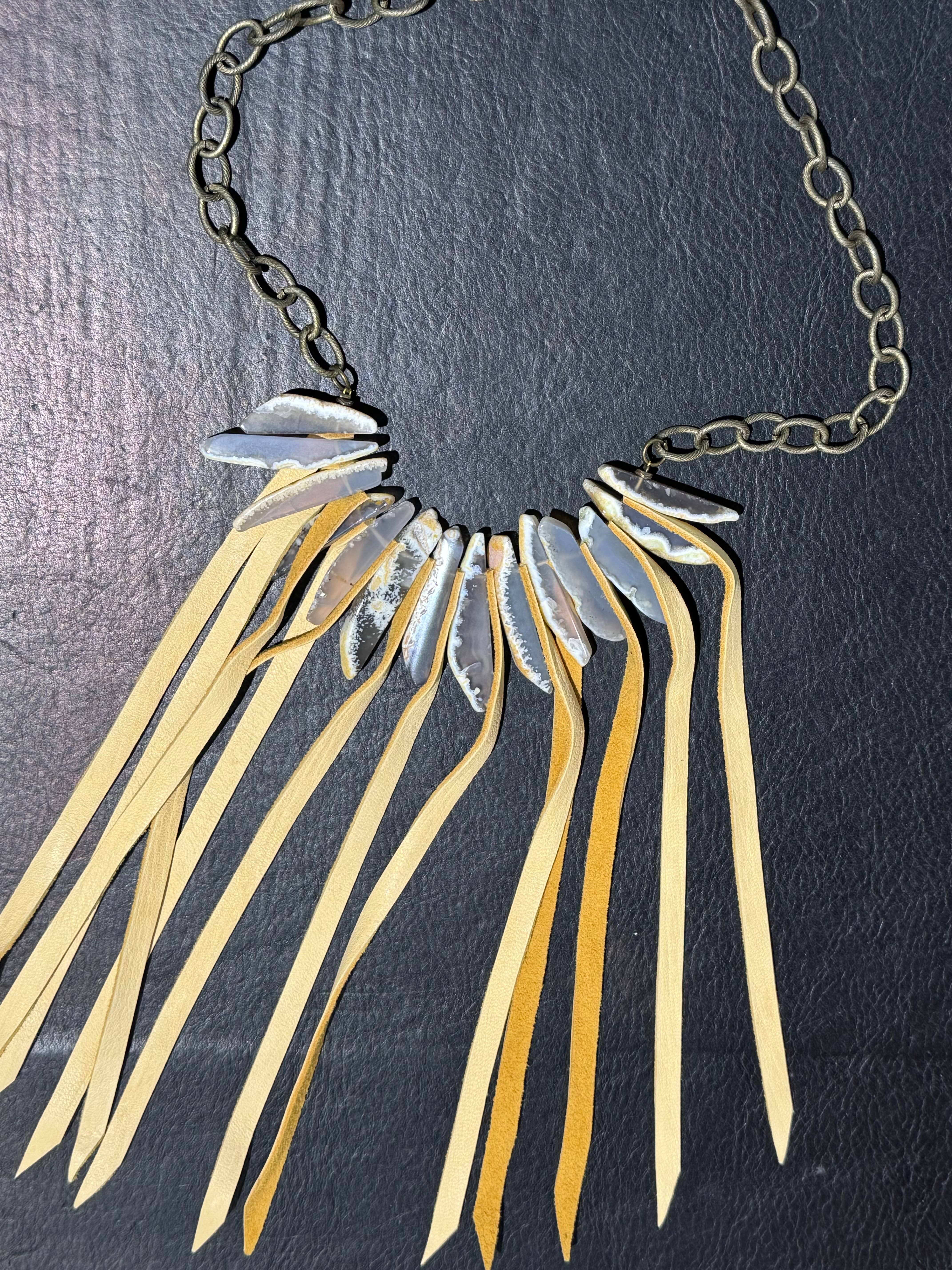 Sandra Ling Designs - Wholesale Beaded/Pearl Necklace - 🪶 Desert Dancer Collection– Spirit Fringe Necklaces4