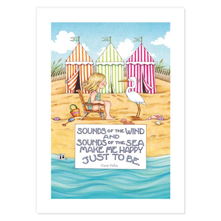 Mary Engelbreit Studios - Wholesale Postcard Set - Sunkissed Shores Beach Postcards1