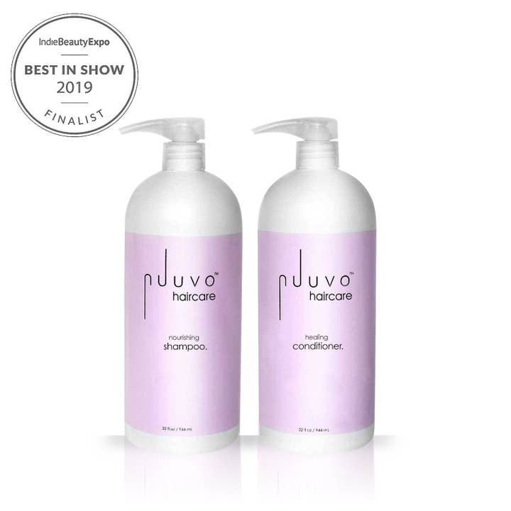 Ensemble de shampooing nourrissant et après-shampooing réparateur par Nuuvo - Sans sulfate pour la vente par Nuuvo Haircare