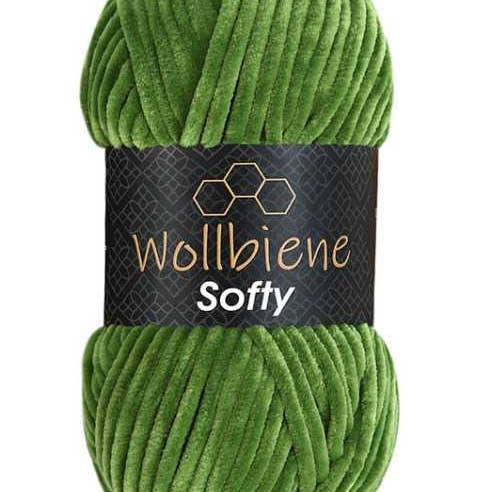 Wollbiene - Vendita all'ingrosso Lana - Wollbiene Softy chenille in micropoliestere 100 g filo grosso per maglia e uncinetto12
