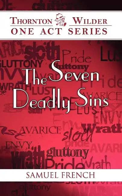 Books by splitShops - Wholesale Poetry & Drama - The Seven Deadly Sins - Paperback0