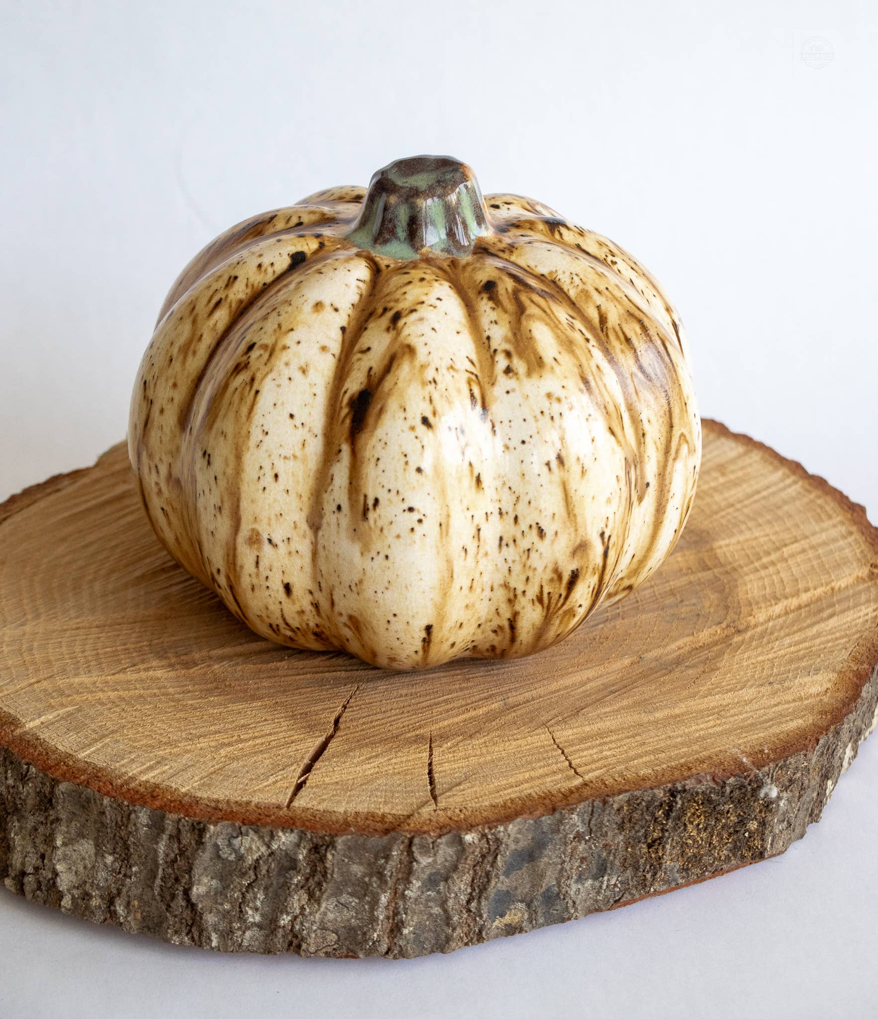 Prodigal Pottery - Wholesale Decorative Tabletop Object - Ceramic Pumpkin9