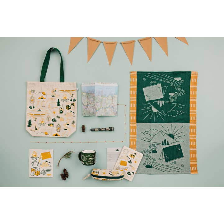 Danica Jubilee - Wholesale Notebook - Camp Out Notebook & Pencil Case Set