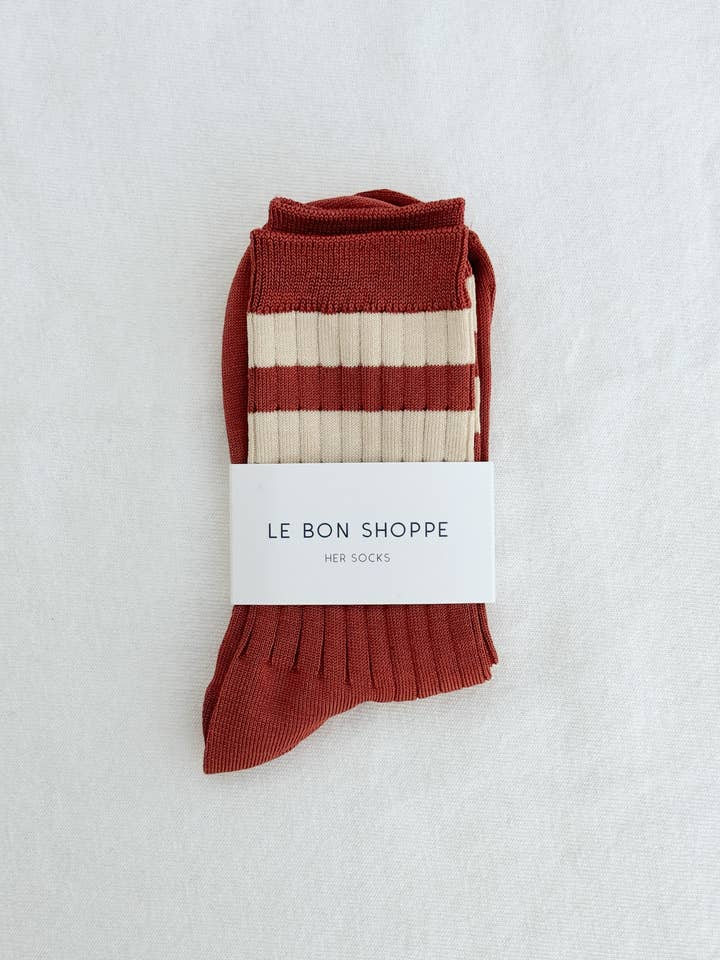 Le Bon Shoppe - Wholesale Socks - Women's - Her Varsity Socks (wholesale)37