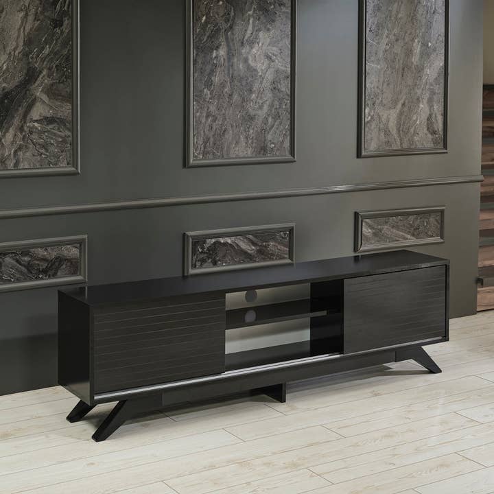 Luxia Tv Stand Black for wholesale on Faire19