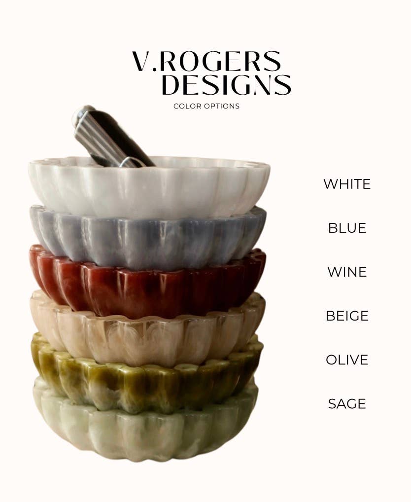 V.rogers Designs - Wholesale Decorative Plate/Dish/Bowl - Pia | Formed Pedestal Bowl – Handmade Functional Decor9