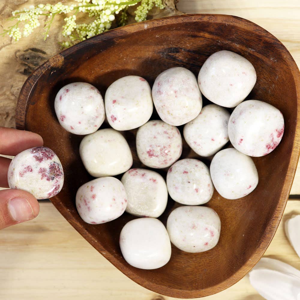 Natures Artifacts Inc - Wholesale Spiritual Stone/Crystal - 1 lb Cinabrite Tumbled Stones1