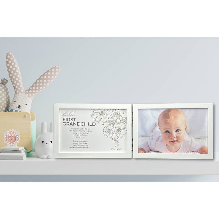 The Grandparent Gift Co. Inc. - Wholesale Picture Frame - Kids & Baby - First Grandchild Photo Frame For New Grandparents 4x6 3131-F4