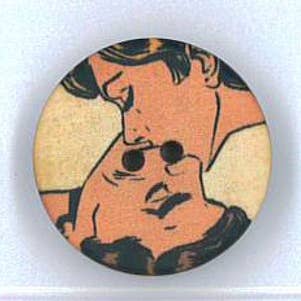 MODEL 10 COMIC PRINT BUTTON for wholesale by NEMARK