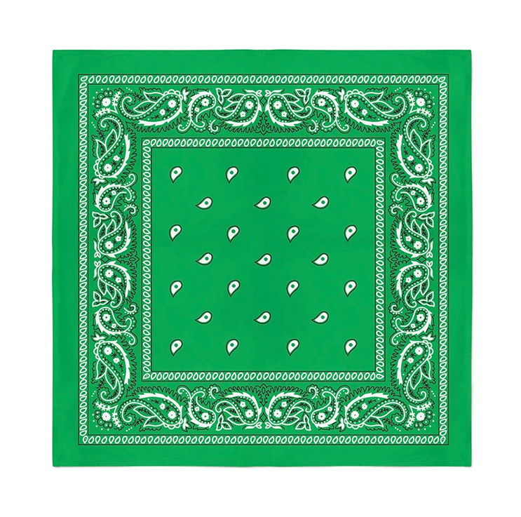 Bandanas Wholesale – Bandana - Unissexo por atacado – Pacote com 12 bandanas de algodão paisley - 56 cm5