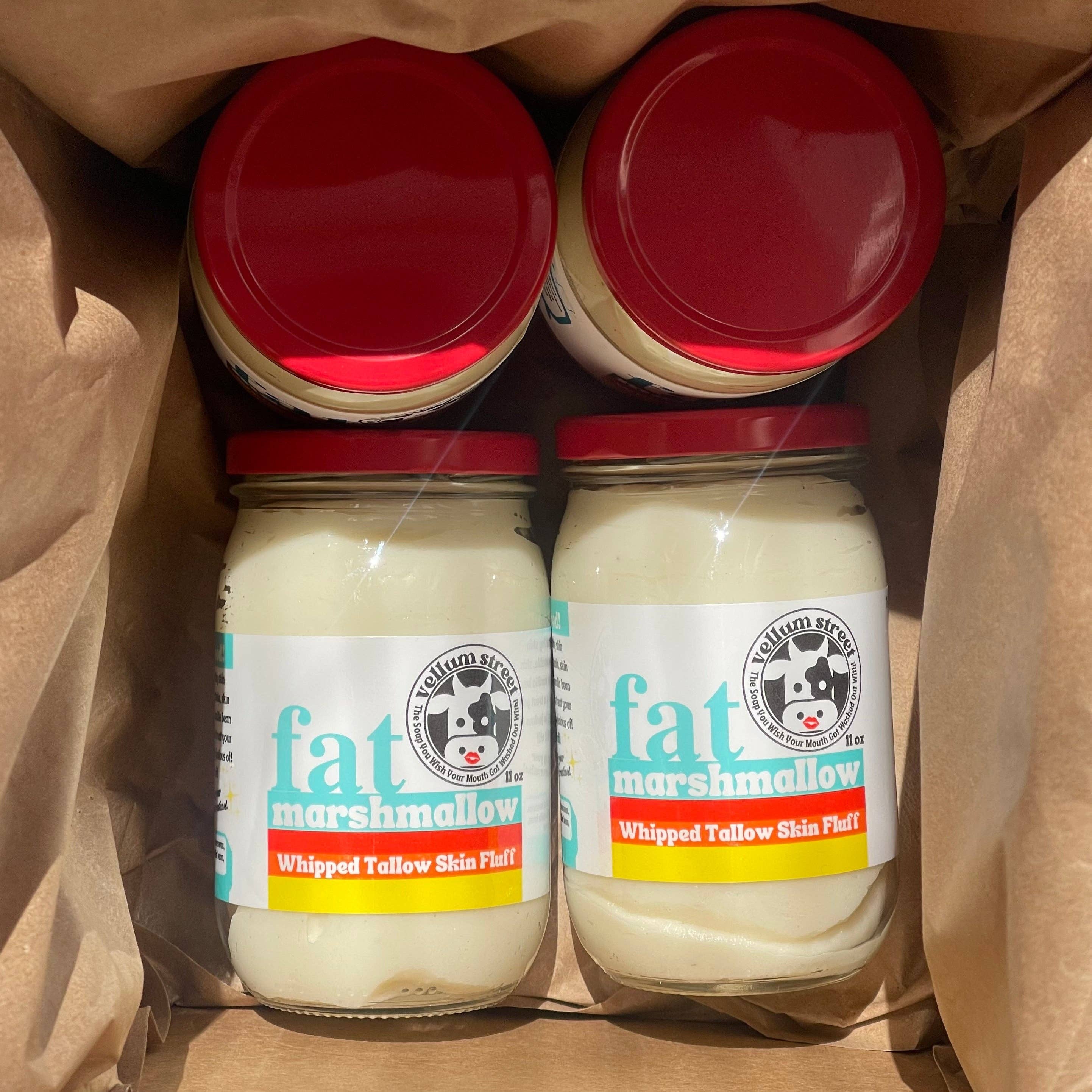 Vellum Street – wholesale Body cream/lotion – fat marshmallow WHIPPED TALLOW SKIN FLUFF10