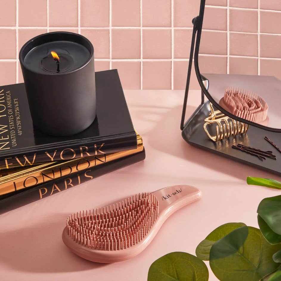 KITSCH - Wholesale Hair brush/comb - Detangling Brush - Terracotta4