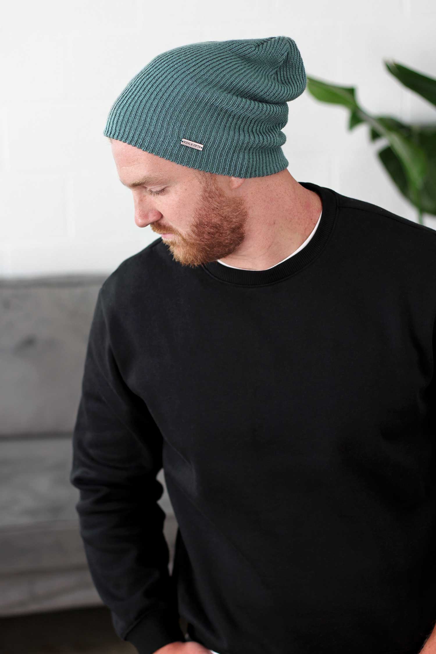 King & Fifth Supply Co – Gorro - Homem por atacado – Gorro masculino desleixado - The Forte30