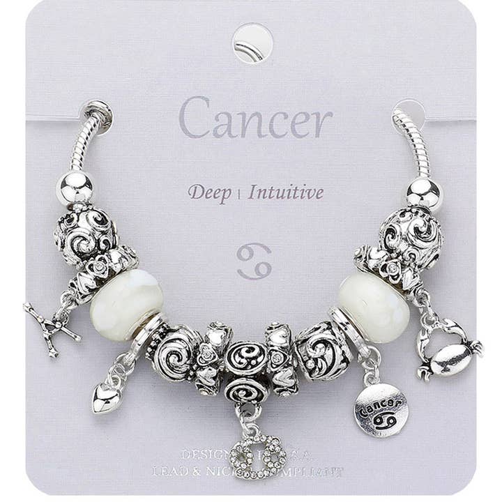 Sensibling Corp. - Wholesale Charm/Dangle Bracelet - ARIES - Multi-Beads Zodiac Sign Charm Bracelet6