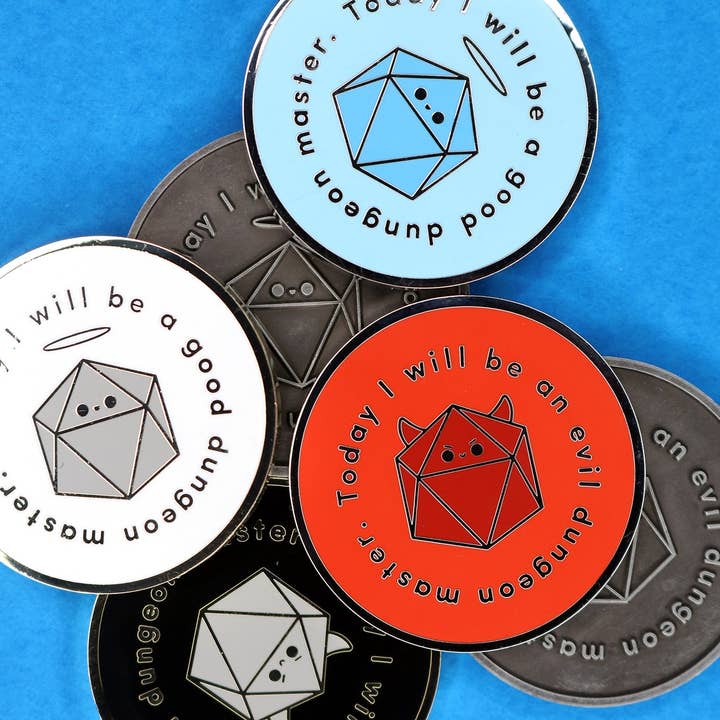 Dbl Feature - Wholesale Keepsake Coin/Token - Dungeon Master Alignment Coin1