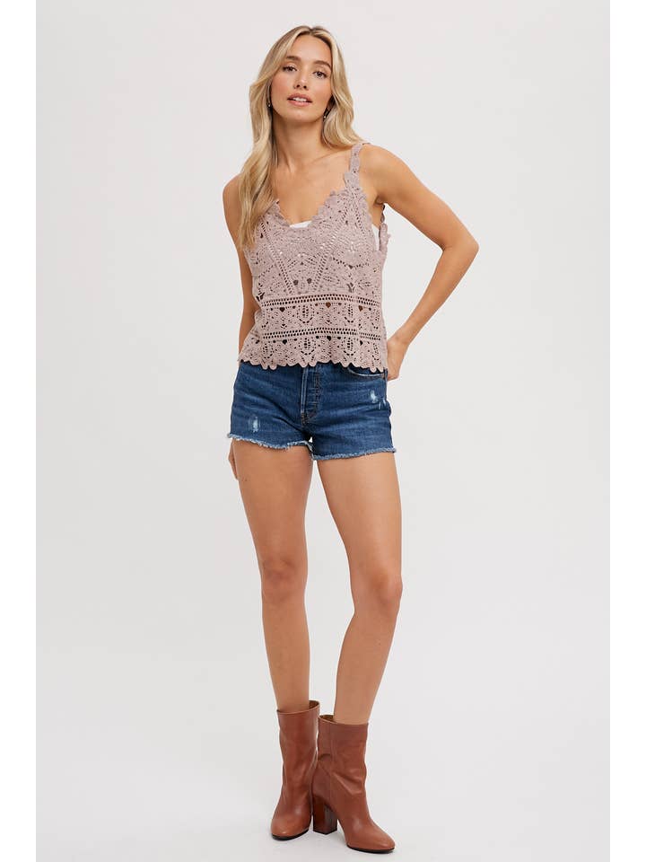 Bluivy – wholesale Camisole – Women′s – CROCHET CAMI TOP9