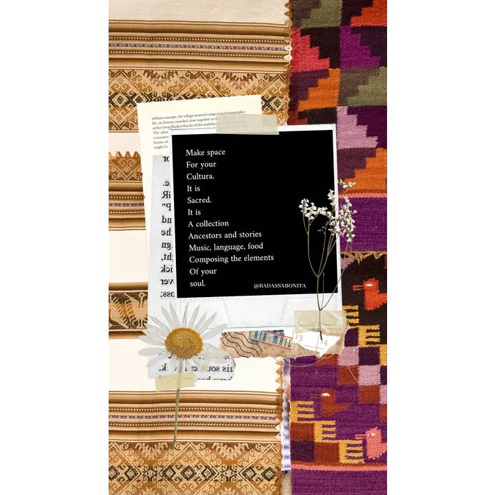 Platz schaffen - Notizbuch für den Großhandel von Badass x Bonita