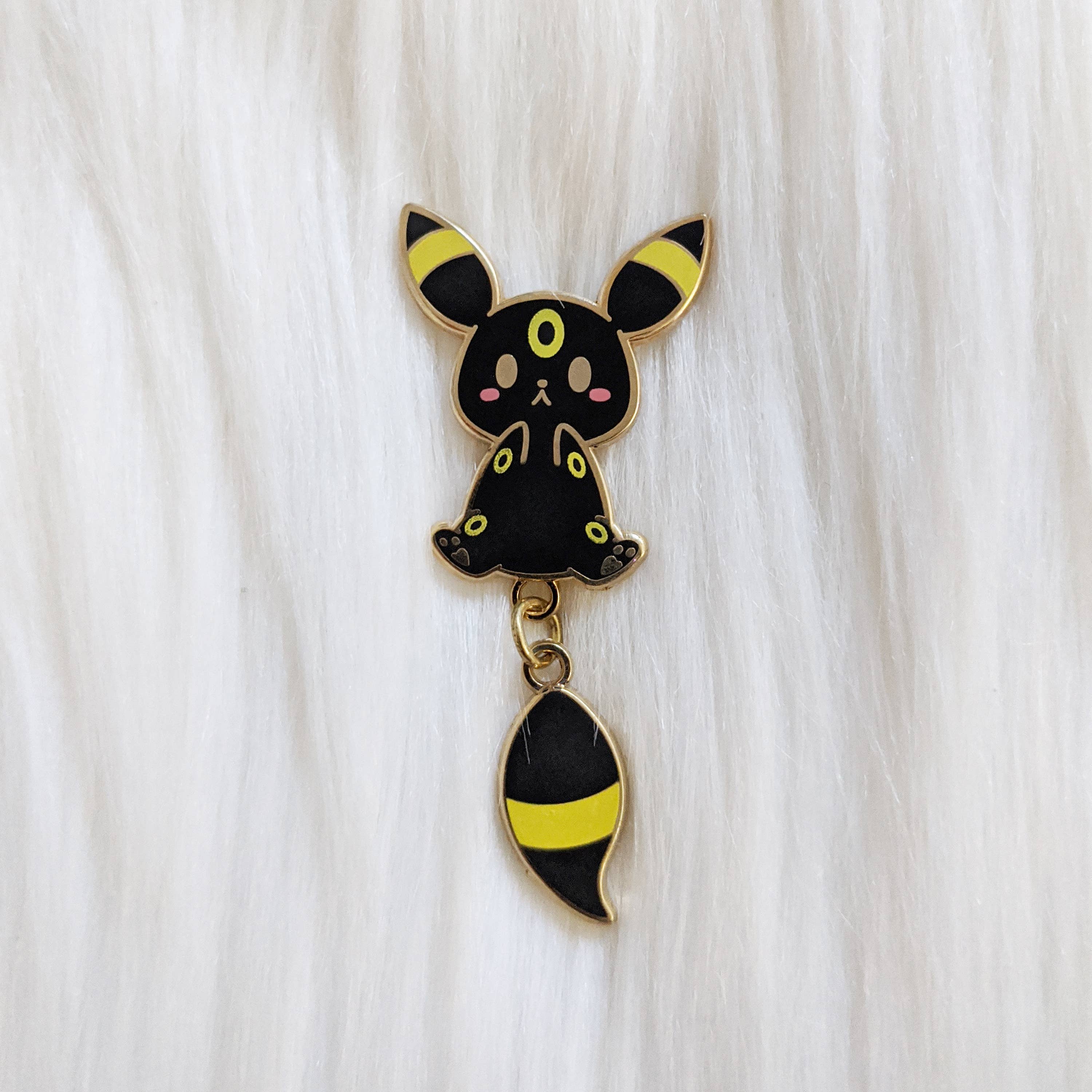 Sugar Cubed Studios - Wholesale Lapel Pin/Button - Eeveelution - Dangle Tail Enamel Pin6