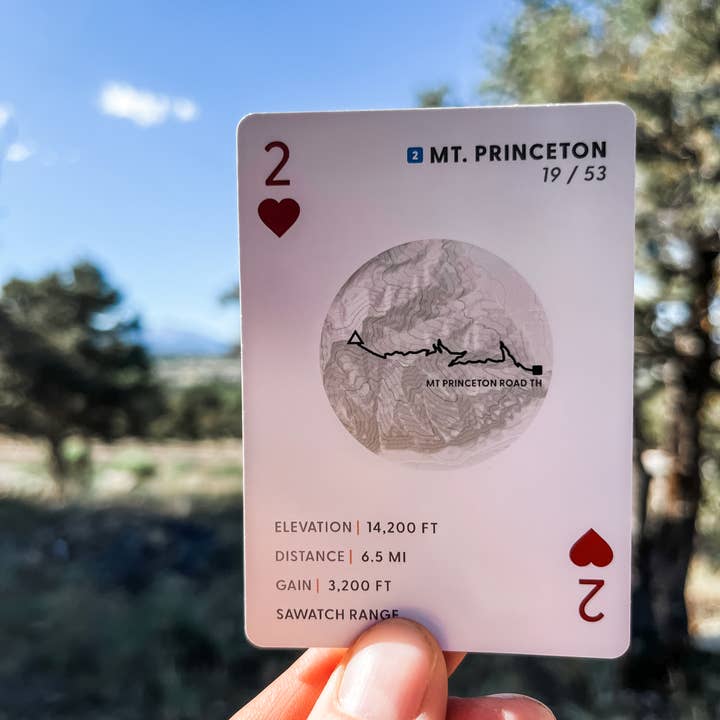 Pine + Ember – Cartas de jogar por atacado – Cartas de jogar Colorado 14ers8