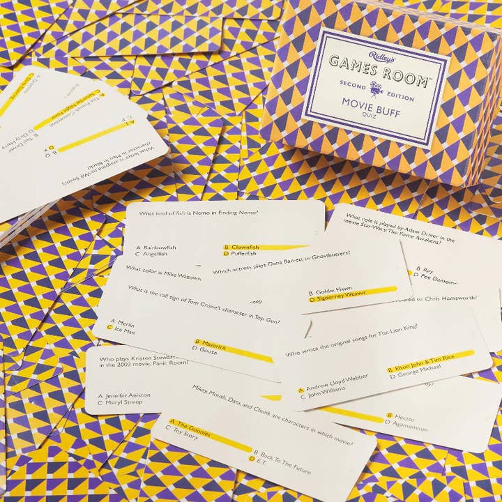 Chronicle Books - Wholesale Card Game - Movie Buff Trivia1