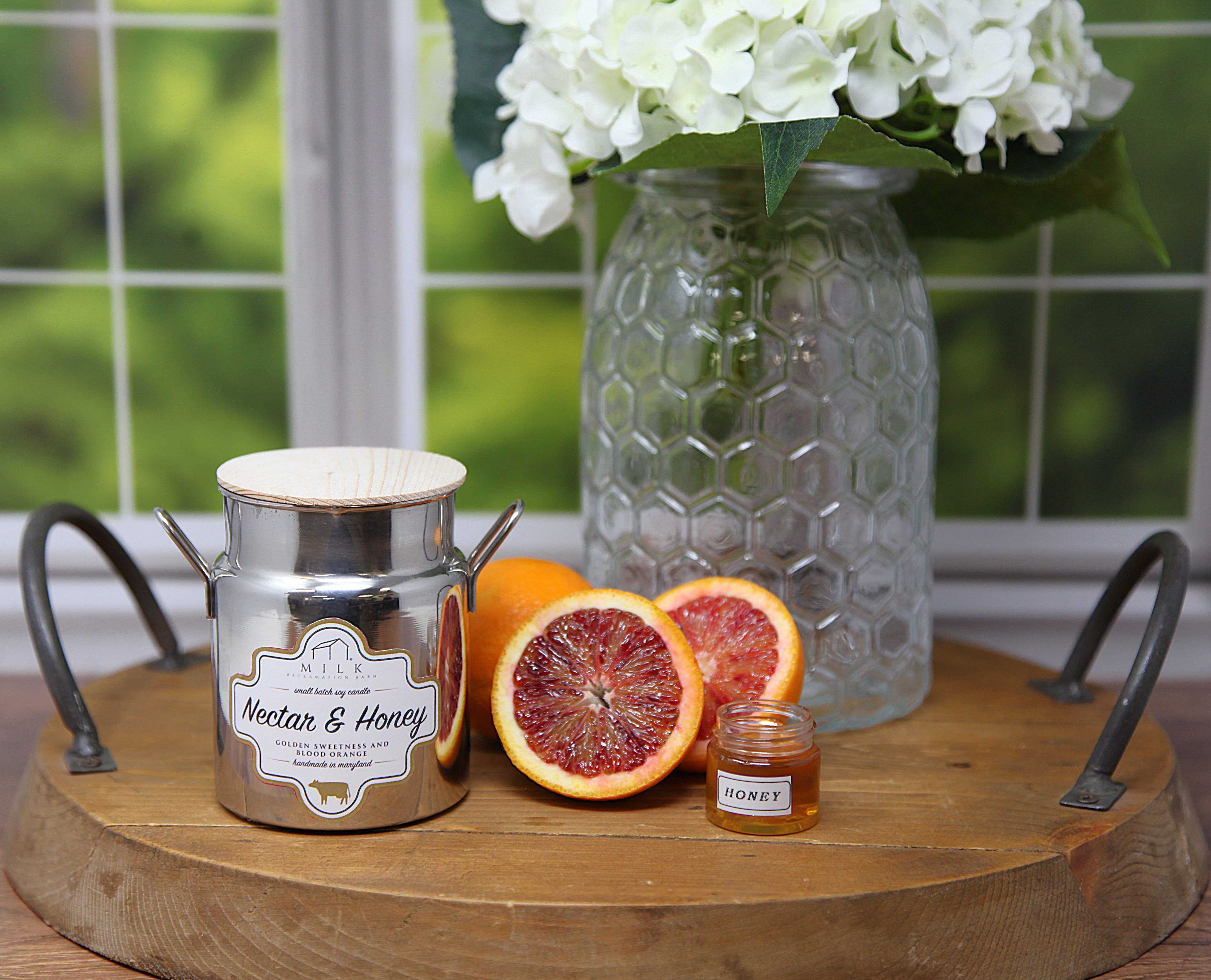 Milk Reclamation Barn - Wholesale Jar/Filled Candle - Stainless Milk Churn Candle - 12.5 oz7