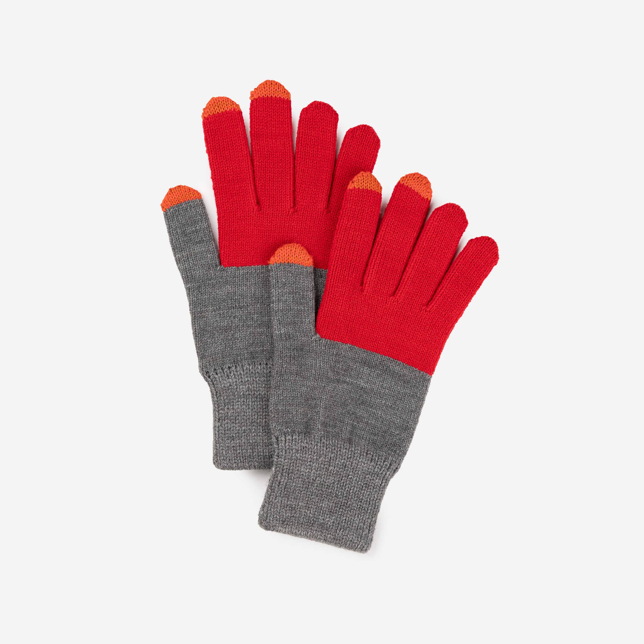 VERLOOP | knits - Wholesale Handschoenen - Dames - Kleurblok Brei Touchscreen Handschoenen0
