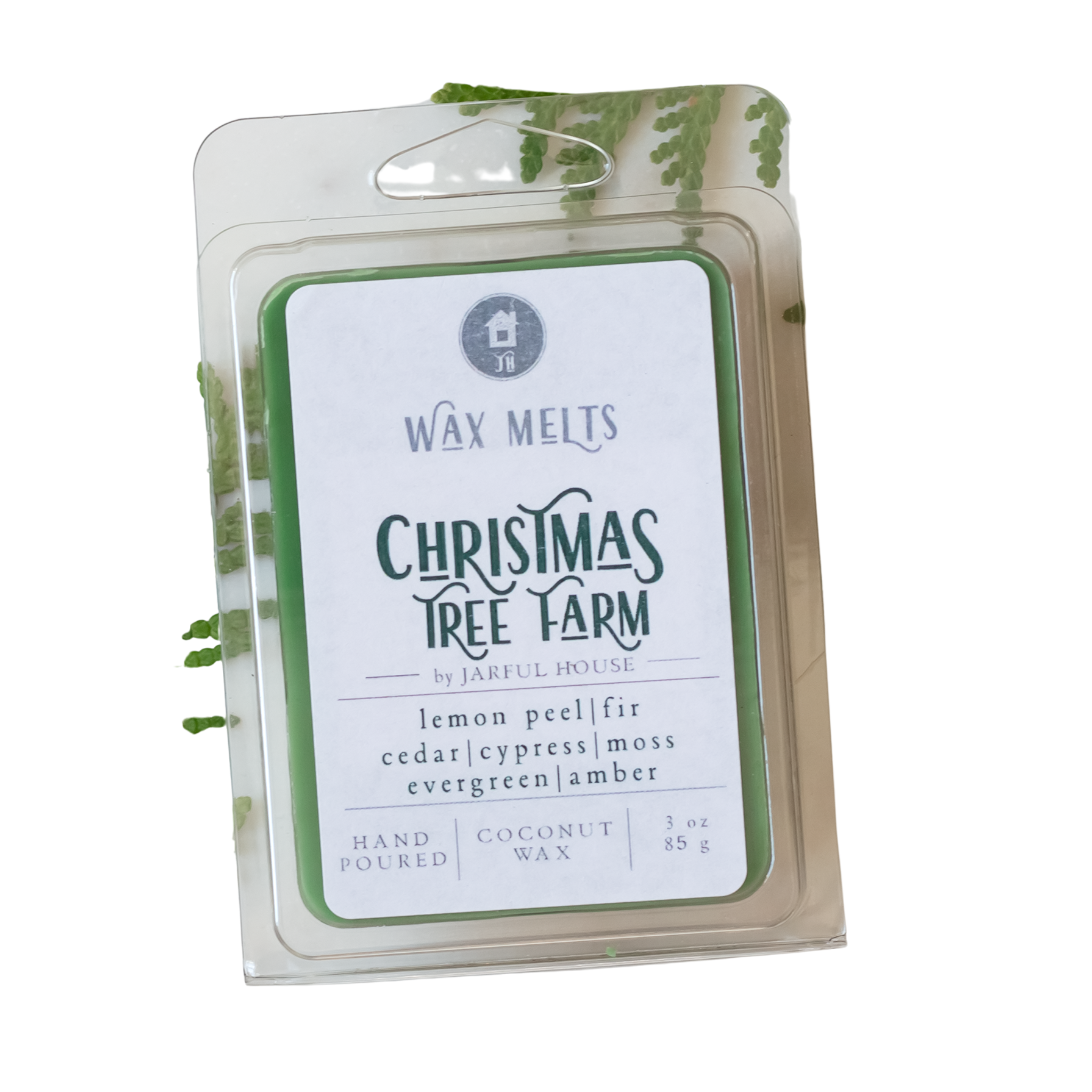 Jarful House – wholesale Wax melt – Christmas Tree Farm Wax Melts - 3 oz3