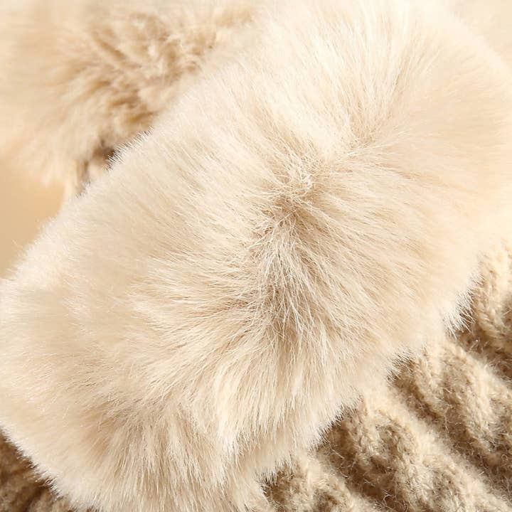 Funkyrel® Atzbranding Limited - Wholesale Gloves - Women's - Gloving - Elegant Gloves with Fur Cuff8