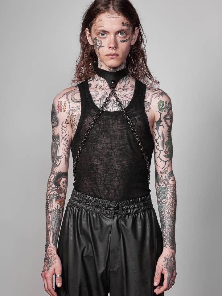 BOLD Choker Chain | Futuristic Minimal Handcrafted Jewelry for wholesale by PERLENSAU UG