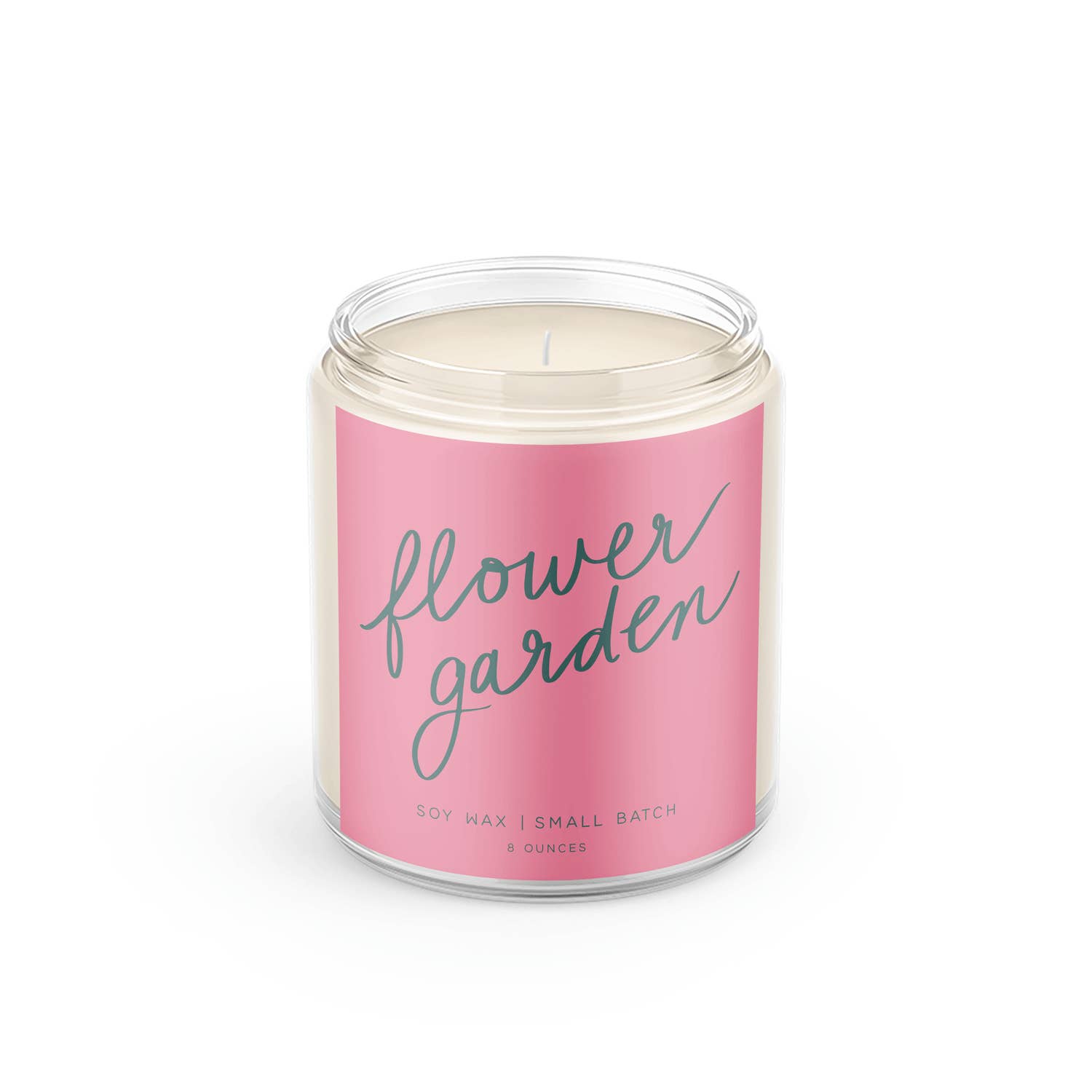 Poured Goods - Wholesale Jar/Filled Candle - Flower Garden - Candle