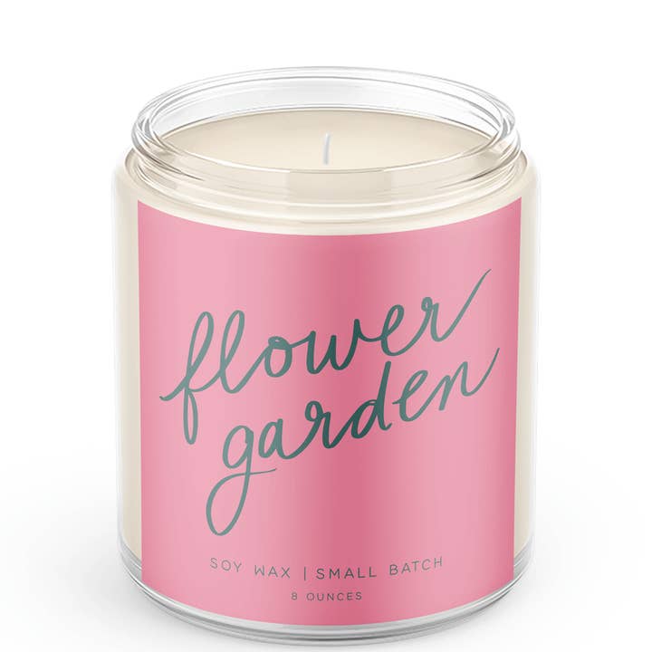 Flower Garden - Candle for wholesale by Poured Goods