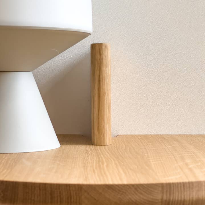 Reine Mère - Wholesale Side table - Morphée - Oak bedside shelf (made in France)6