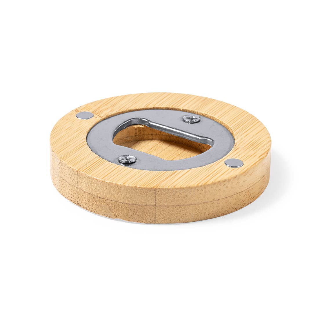 Fustik - Wholesale Bottle/Wine Opener - Bamboo Bottle Opener with Magnet1