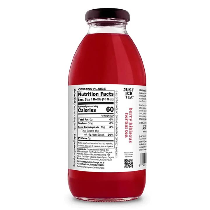 Oasis Snacks - Wholesale Iced Tea - Just Ice Tea, 16oz