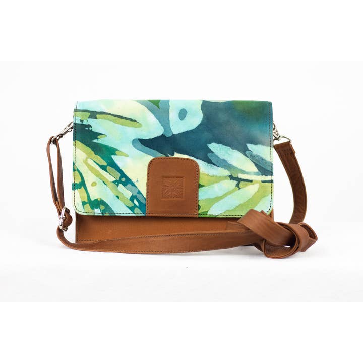 Clutch Purse Cross Body Lily Pond for wholesale by WinterSun + NuevoSol