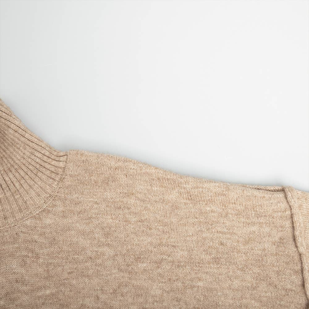 Hope & Sunshine - Vente Ensemble de vêtements d'intérieur – femme - Ensemble pull à col roulé en maille épaisse et pantalon26