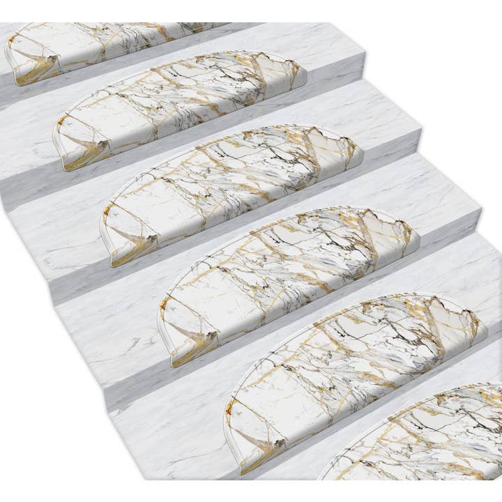 Vitaus 16 Trappa Rug Set Marmor Art 3096 för wholesale av Vitaus