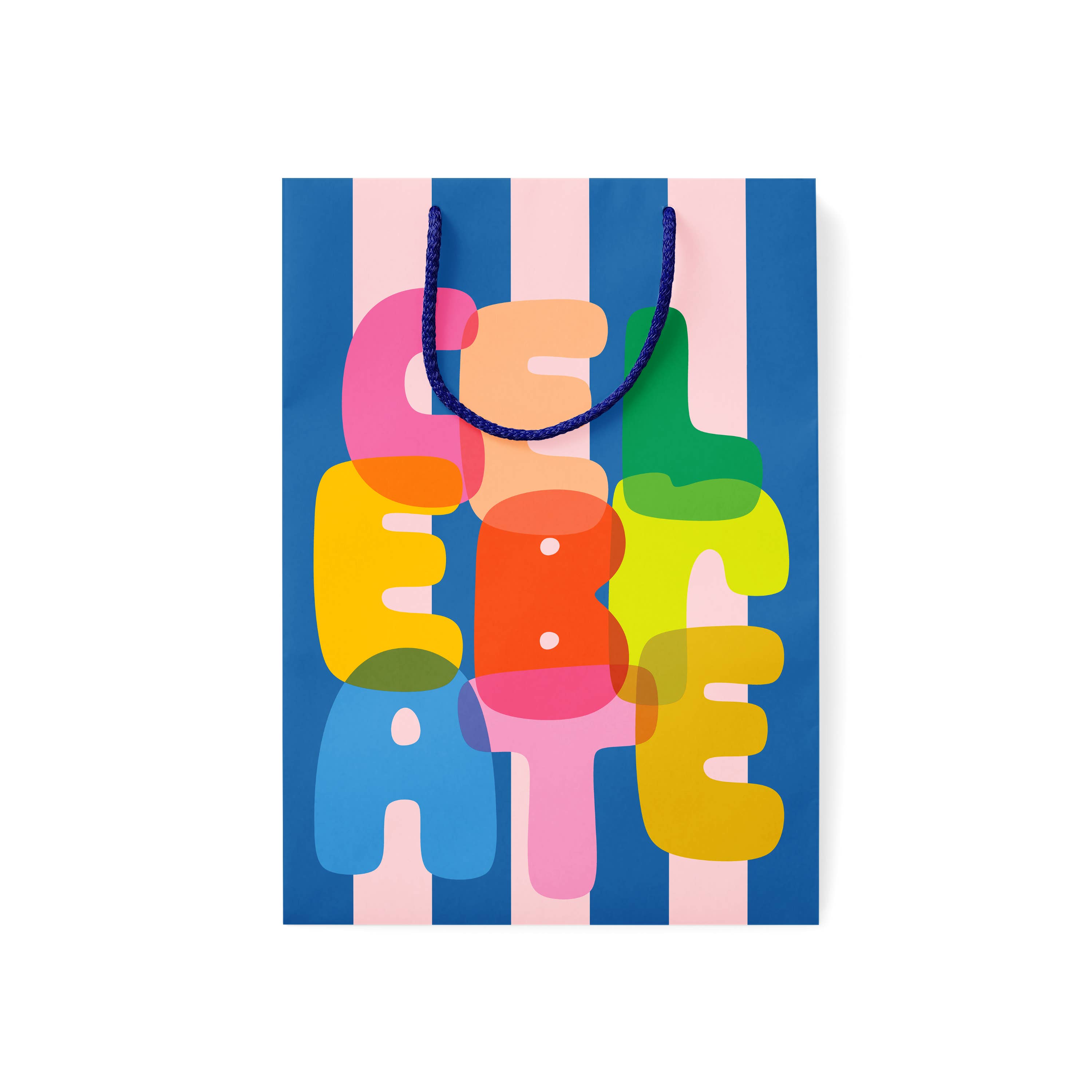 KANDS.CO – wholesale Gift bag – Rainbow Lettered Celebrate Gift Bag