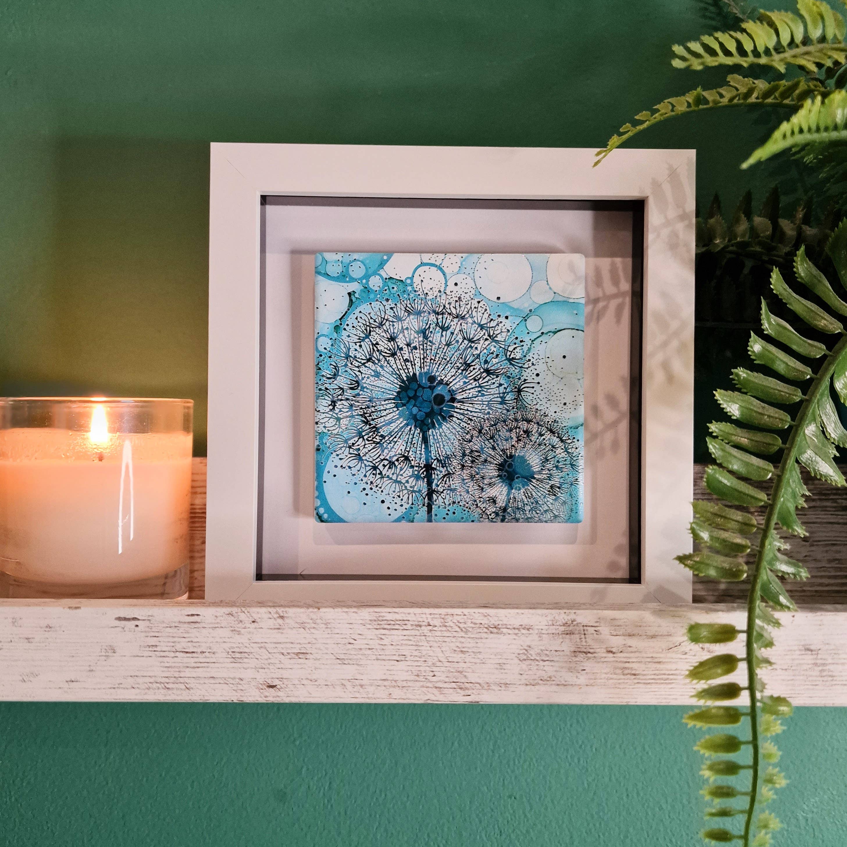 By Jo Crafts – wholesale Art print – 72-SP Green dandelion 2 Small Picture0