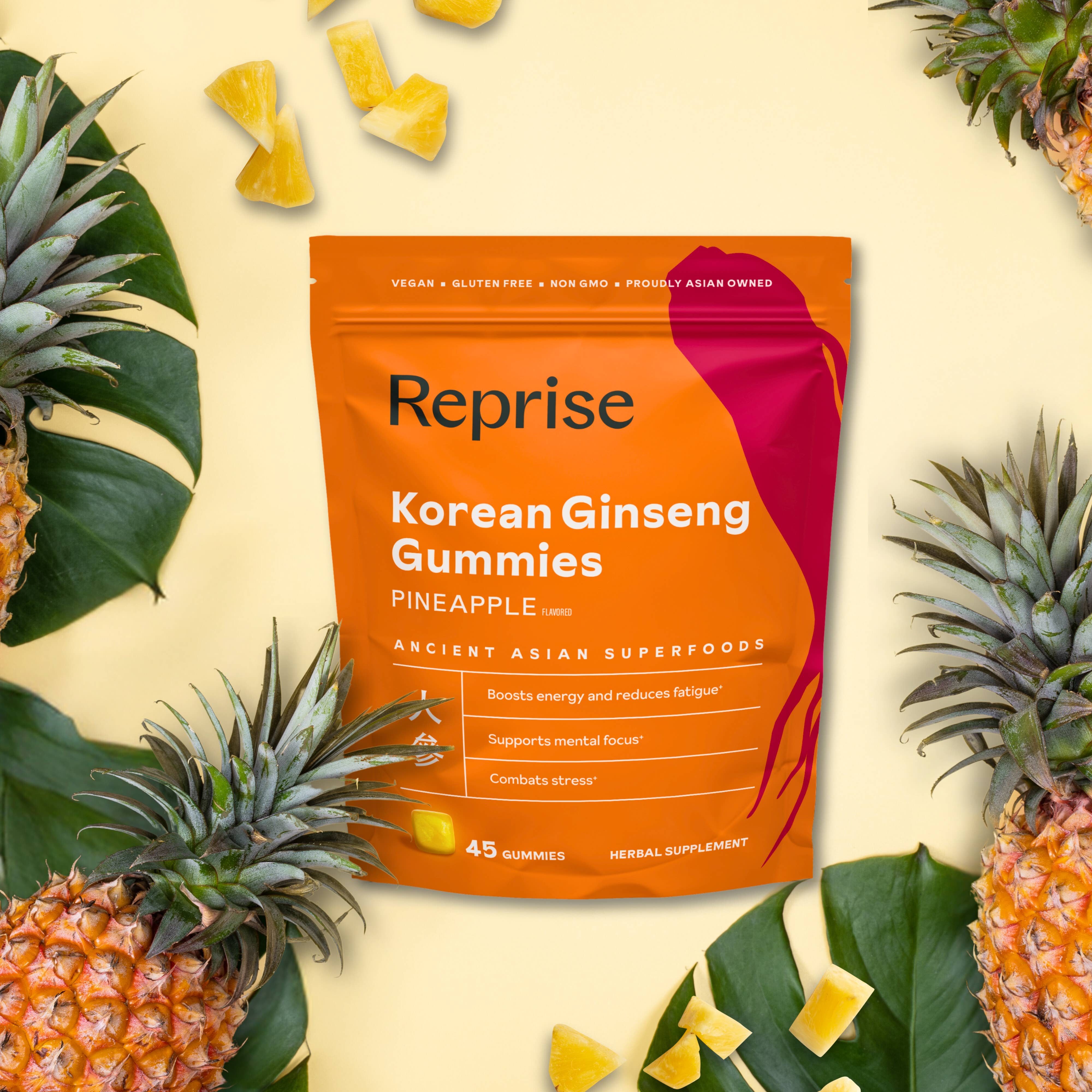 Reprise - Wholesale Oral Supplement/Vitamin - Korean Ginseng Gummies3
