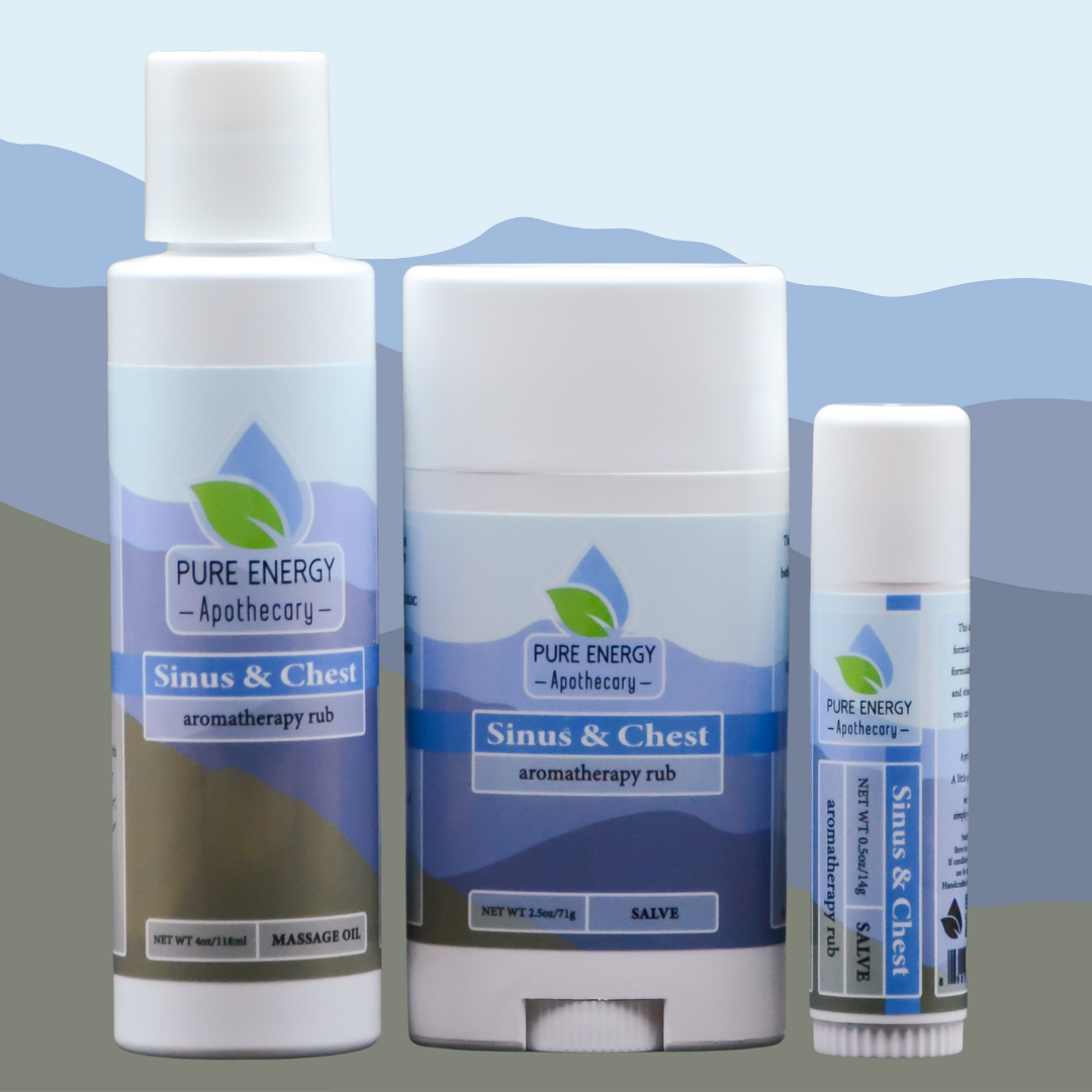 Healing Earth by Pure Energy Apothecary - Wholesale Essential Oil - Sinus and Chest (0.50 oz)1