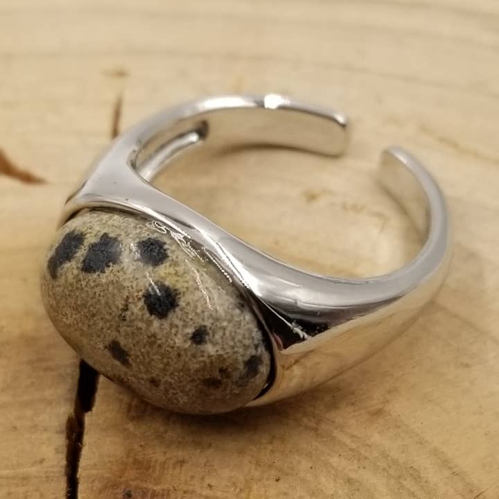 Natural Stone Semi Precious Stone Ring for wholesale by CHAKRA JEWELRY